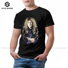 Whitesnake-Camiseta de algodón 100 para hombre, camisa de manga corta estampada, de talla grande, a la moda, de verano 2024 - compra barato