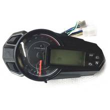 Sensor de velocímetro para motocicleta, odómetro, tacómetro, Kmh, Universal, retroiluminación LED, 12000RPH, 2021 2024 - compra barato