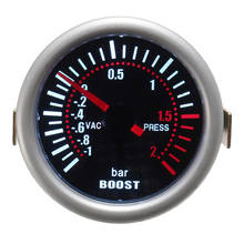 2 Inch 52mm Car Turbo Boost Bar Gauge Meter, Psi Pointer Red LED Light 2024 - buy cheap