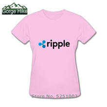 2020 hot Camisa Ripple T Shirt women femmale Fashion Lady Ripple Currency T-shirt logo printed Lover Family Team tee shirt femme 2024 - buy cheap