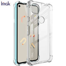 Shockproof Case IMAK 360 Protection Crystal Back Cover for Google Pixel 4A Case Clear Phone Shell Pixel 4 A A4 Case Pixel4A 5G 2024 - buy cheap