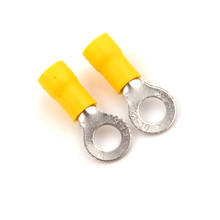 20pcs Yellow Ring Electrical Crimp Terminal insulated terminal Cable Wire Connector 2024 - buy cheap