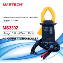 Преобразователь тока переменного тока MASTECH MS3302 0.1A-400A зажим измеритель-преобразователь True RMS TRMS MASTECH MS3302 2024 - купить недорого