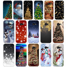 325FG Christmas holiday Tree New Year Soft Silicone Tpu Cover phone Case for Samsung j3 j5 j7 2016 2017 j330 j2 j6 Plus 2018 2024 - buy cheap