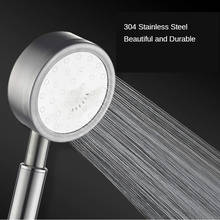 Stainless Steel Shower Head Water Saving High Pressure Handheld Showerhead Removable Bathroom Bathroom Faucets Shower System Set 2024 - buy cheap