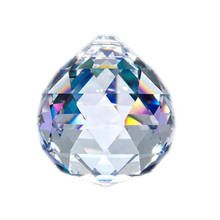 Prisma de candelabro prisma de vidro 80mm, peças faça você mesmo, ornamento de projetos, prisma de cristal 2024 - compre barato