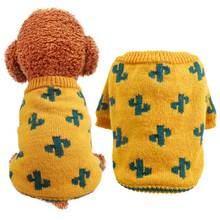 Cactus Pet Dog Clothes Winter French Bulldog Clothing For Dog Outfits Sweater Pet Coat For Chihuahua Clothes Pug 2024 - compra barato