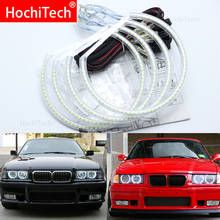 For BMW 3 Series E36 1990-2000 Excellent Ultra bright illumination smd led Angel Eyes kit halo ring 2024 - buy cheap