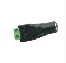 Tira de LED de alimentación CC verde, conector adaptador hembra de 2,1x5,5mm, 12x24V, 1 unidad 2024 - compra barato