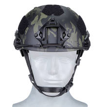 Тактический Быстрый Шлем для страйкбола пейнтбола, шлем для военных учений, полузакрытый военный защитный головной убор для пейнтбола, спорта 2024 - купить недорого