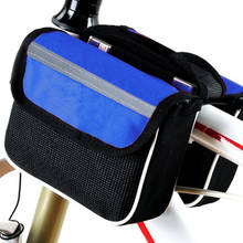 Sacolas de bicicleta três em um, capacidade, bolsa de selim de bicicleta de montanha, saco de feixe frontal, bolsa de tubo/acessórios de ciclismo 2024 - compre barato