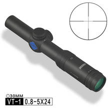 Original Discovery VT-1 0.8-5X24 30mm Tube MIL-DOT Reticle Air gun fit Hunting Airgun Rifle  optical Scope 2024 - buy cheap