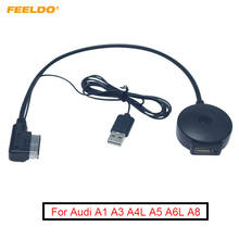 FEELDO-Adaptador de Audio USB Bluetooth y para Audi MMI 2G, Unidad Central estéreo, sistema Multimedia, 1 ud. 2024 - compra barato