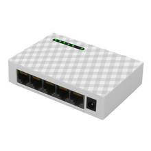 5-Port Desktop 1000 Mbps Network Switch Gigabit Fast RJ45 Ethernet Network Switcher LAN Switching Hub Adapter-EU Plug 2024 - buy cheap