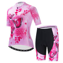 Weimostar Pink Cycling Clothing Women Mountain Bike Clothing Ropa Ciclismo Pro Cycling Jersey Set Breathable Bicycle Clothes 2024 - buy cheap
