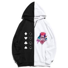 Outwear Thin Clothing Anime Hunter X Hunter Hisoka Hoodies Print Patchwork Hip-hop Hoodies men Long Sleeve Hoodie Sweatshirt 2024 - buy cheap