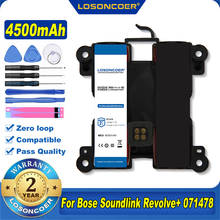 100% Original LOSONCOER NEW 4500mAh 071478 Battery For Bose Soundlink Revolve+ 071478 Portable Speaker Battery 2024 - buy cheap