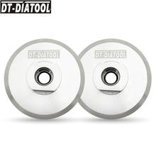 DT-DIATOOL 2pcs/set Dia 3"/80mm Aluminum base Backer for Diamond Polishing Pads with M14 Thread Sanding Discs Backing Holder 2024 - buy cheap