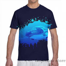 Camiseta Subnautica Seamoth (2) para hombre y mujer, ropa con estampado integral, a la moda para niña, camisetas de manga corta 2024 - compra barato