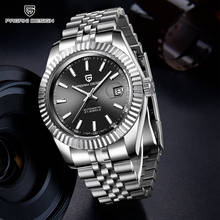 Relógio masculino automático impermeável, design de pagani de marca superior para negócios, relógio de pulso masculino em aço inoxidável 2024 - compre barato
