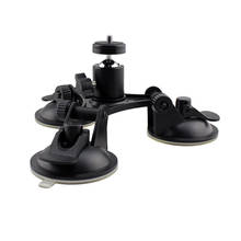 Rotation Ball Head Mount Triple Sucker Suction Cup Stand For Gopro Hero 5 4 2024 - buy cheap