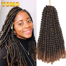 TOMO-trenzas de pelo trenzado sintético, 10 pulgadas, fibra de baja temperatura, 20 raíces 2024 - compra barato