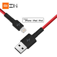 Original ZMI MFI lightning usb cable charger for iPhone 11 xs xr 8 7 6 5 apple ipad pro Fast charging data wire short 30cm 1m 2m 2024 - buy cheap