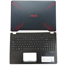 Capa traseira para computador laptop asus yx570 x570 x570z, yx570ud, fx570ud, moldura frontal, descanso para as mãos, capa inferior 2024 - compre barato