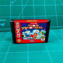 Snow Brothers - 16 bit MD Games Cartridge For MegaDrive Genesis console 2024 - buy cheap