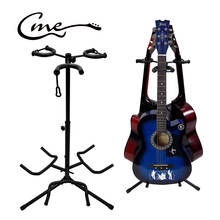 Metal Guitar Stand Folding Tripod Stand for Acoustic Classical Electric Guitar Stand Portable Home Holder Multifunctional 2024 - buy cheap