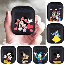 Capa em silicone macio para minnie mikey mouse e outros amigos da disney, estojo para fones de ouvido intraoculares sem fio bluetooth com 1/2 de proteção para ap 2024 - compre barato