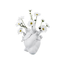 Flower Vase Nordic Style Anatomical Heart Shape Flower Pot Art Vases Sculpture Desktop Plant Pot for Home Decor Ornament Gifts 2024 - buy cheap