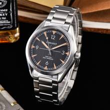 Corgeut 41mm Automatic Mechanical Mens Watch Luxury Stainless Steel Strap Sapphire Luminous Waterproof Calendar Wristwatch Men 2024 - buy cheap