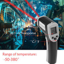 Termômetro infravermelho portátil de plástico-50 ~ 380 ° c com sensor para gm320 (sem bateria), pirômetro de medição industrial 2024 - compre barato