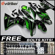 motorcycle bodywork kit  for 650R ER6f 2009 2010 2011 green black ER-6f 09 10 11 Motorcycle cowl 2024 - buy cheap