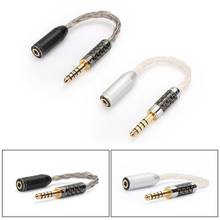 Areyourshop Balanced 3.5 Female Jack to 4.4 Male Plug Audio Cable HIFI Adapter Wire For Headphone Player 2024 - buy cheap