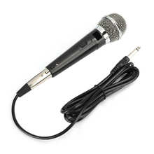 Handheld Wired Microphone Uni-directional Dynamic Mic 6.35mm Plug for DVD/KTV Audio/Amplifier/Mixer/Power Speaker Microphone 2024 - buy cheap