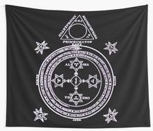 Magical Circle of King Solomon Big Tapestry Wall Hanging Cover Beach Towel Throw Blanket Picnic Yoga Mat Tapestries Home Decor 2024 - buy cheap