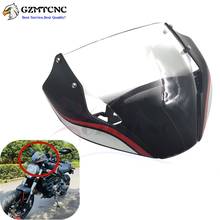 Monster1200 defletores de para-brisa para motocicleta, defletores de tela de para-brisa para ducati monster 1200 1200s 1200r 18 19 20, tela de vento 2024 - compre barato