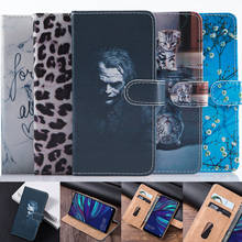 3D Embossing cute cat wallet Case Cover For Lenovo Z6 Lite Z5S capa on Lenovo K10 Plus K9 Note flip Book Cover Patterned Case 2024 - buy cheap