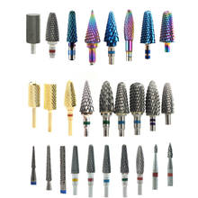 Carbide Electric Manicure Drills Bits Milling Cutter for Pedicure Rotary Burrs Cuticle Clean Files Nail Art Equipment Tools 2024 - buy cheap
