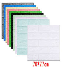 Foam 3D Tile Brick Wall Sticker Self-Adhesive DIY Wallpaper Panels Decor 2024 - buy cheap