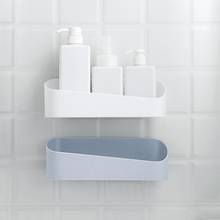 Bathroom Kitchen No Drill Self Adhesive Shelf Storage Rack Box Wall Organizer 2024 - buy cheap