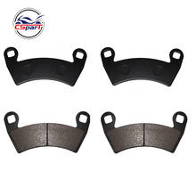 2 Pairs Semi-metallic non-asbestos Front Brake Pads For  Polaris Ranger 500 700 800 900 & RZR   1000 See Descrip 2024 - buy cheap