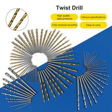 Durable HSS Steel Cobalt Mini Twist Drill Bit Set Straight Shank Hole Opener Power Drilling Punching Tools For DIY WoodWorking 2024 - buy cheap