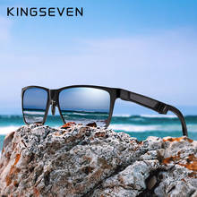 Kingseven-óculos de sol masculinos, modelo quadrado com lentes polarizadas, acessório para homens e mulheres 2024 - compre barato