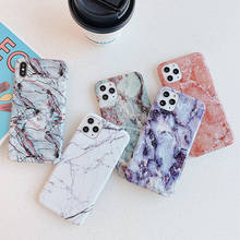 Marble Phone Cases For iPhone 11 11 Pro Max XR XS Max X XS 8 7 6 6S Plus Soft IMD Silicone Shockproof Marble Texture Back Cover 2024 - buy cheap