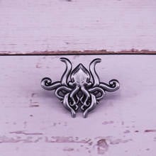 Steam Punk Jewelry  Octopus Brooch Pin Mythical Kraken or Great Cthulhu enamel pin 2024 - buy cheap