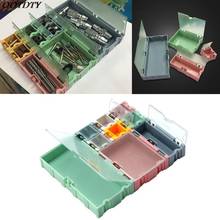 9pcs/set SMD Container SMT IC Electronic Component Mini Storage Box Jewelry Case 2024 - buy cheap