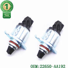 2xNEWtop QUALITY NEW Idle Air Control Valve Motor 22650-AA19C 22650AA19C 22650-AA192 fit for subaru for FORESTER IMPREZA LEGACY 2024 - buy cheap